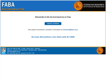 Tablet Screenshot of aol.fbpba.org.ar